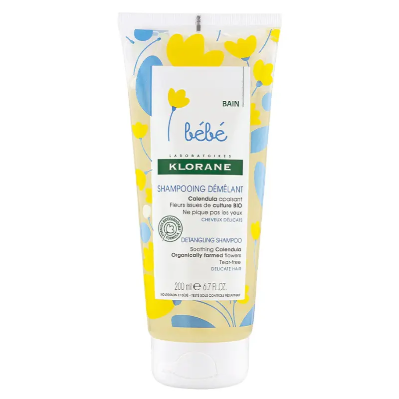 xx Klorane Bébé Shampooing démêlant au Calendula apaisant - 200ml