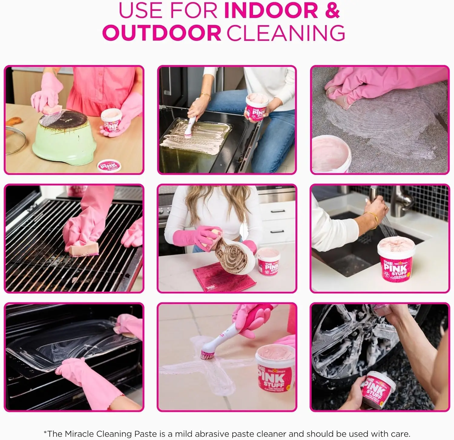 La pâte Pink Stuff 850g et le kit Squeezy