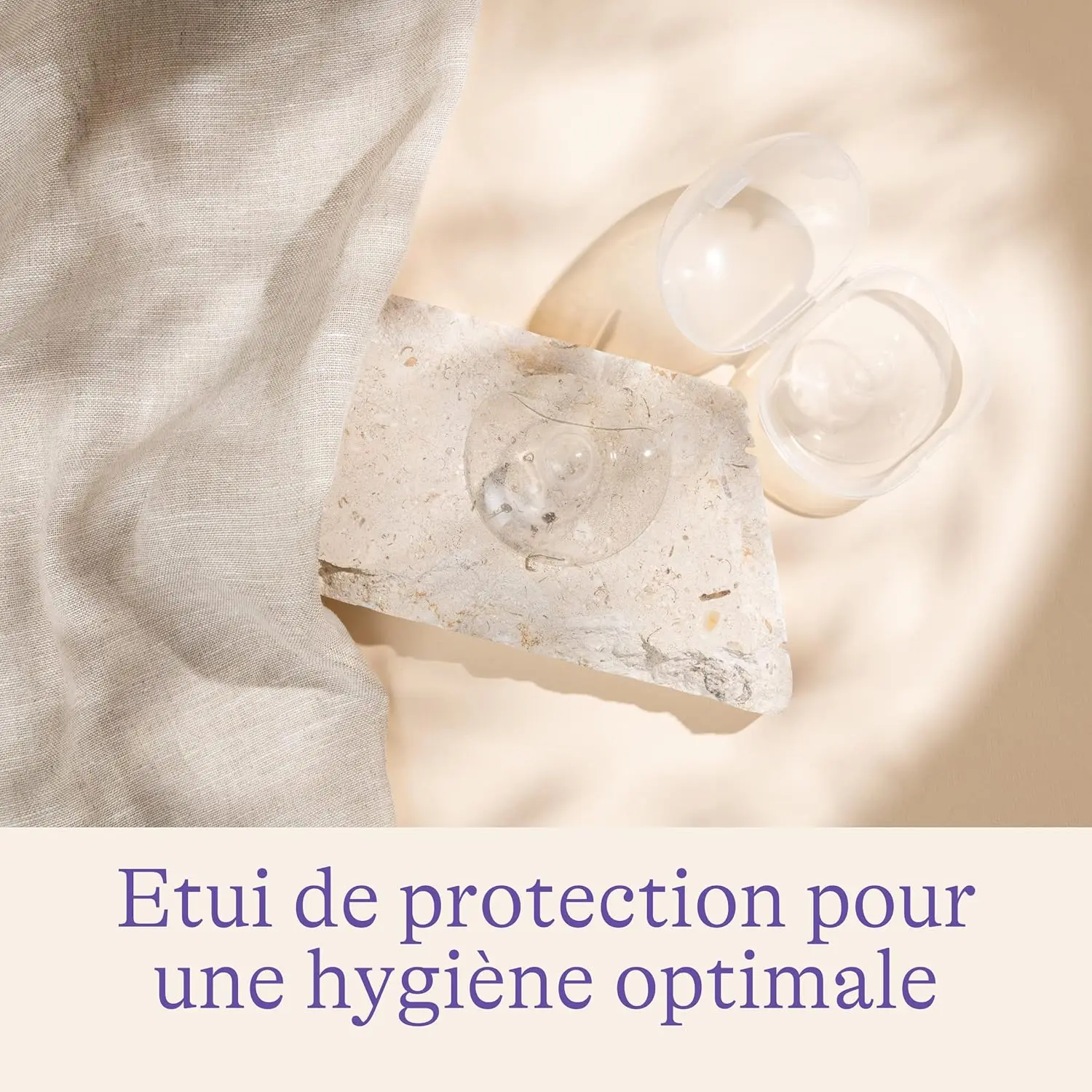 Lansinoh Bouts de sein 24 mm x2 Aide à la mise au sein + étui de transport