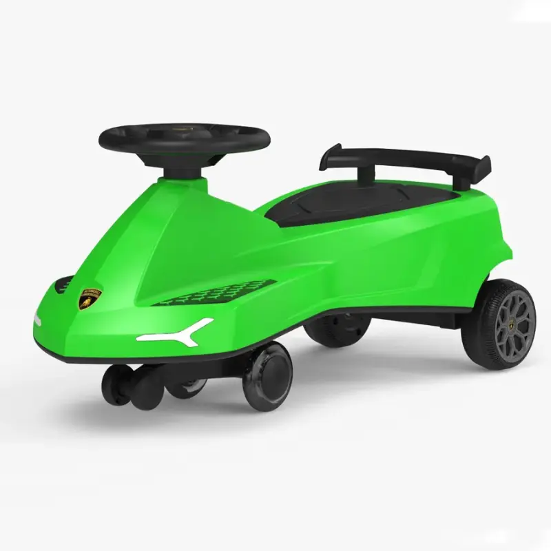 xx Lebei Voiture à Balancier Lamborghini Vert
