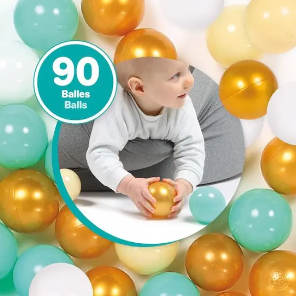 Ludi 90 Balles de jeu Multicolore