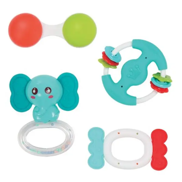 xx Ludi Coffret 4 hochets Multicolore