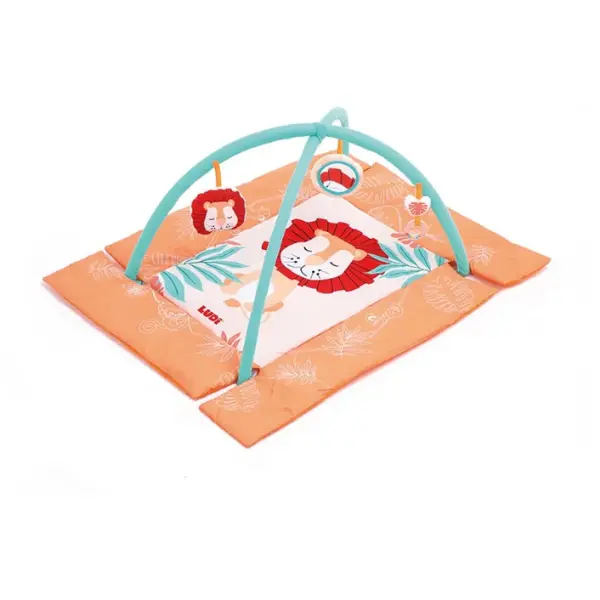 xx Tapis d'éveil lion 80x80 cm Ludi
