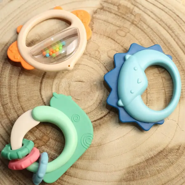 Ludi Trio de hochets Multicolore