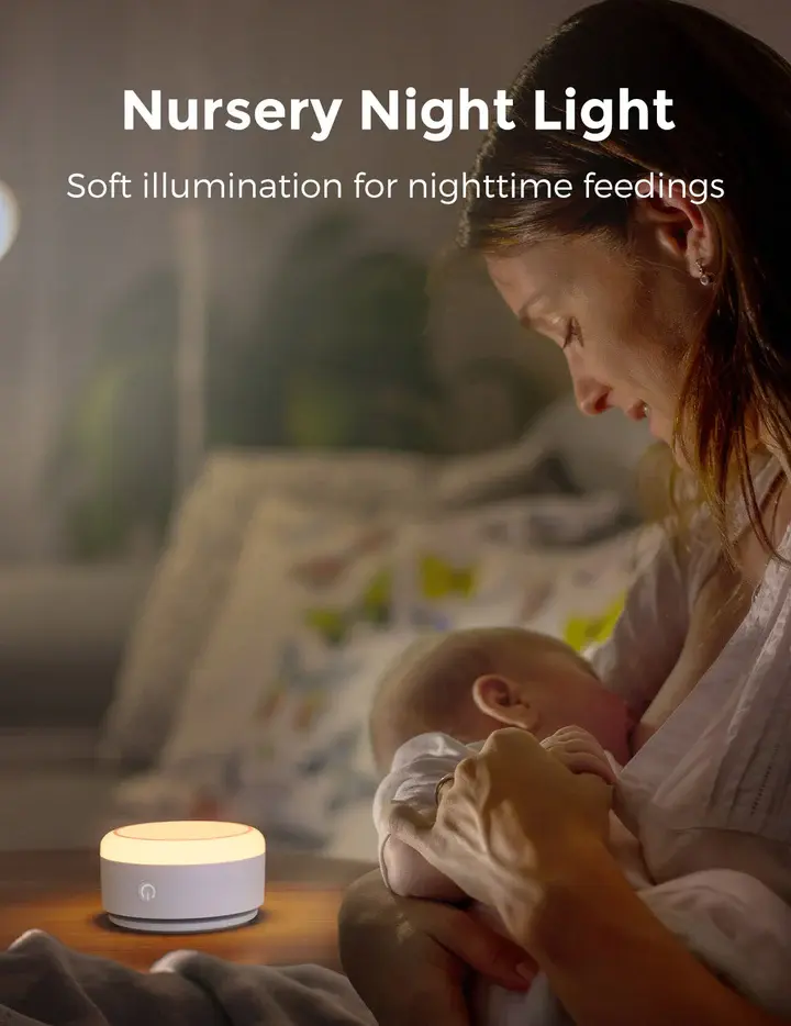 Machine à sons pour bébé Momcozy - Longue autonomie (lumière chaude)