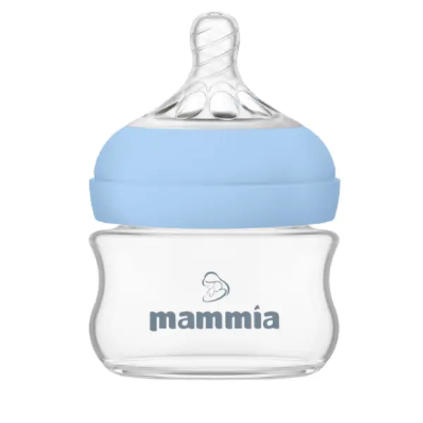 xx Mammia Biberon Natural Feeling 90ml Bleu