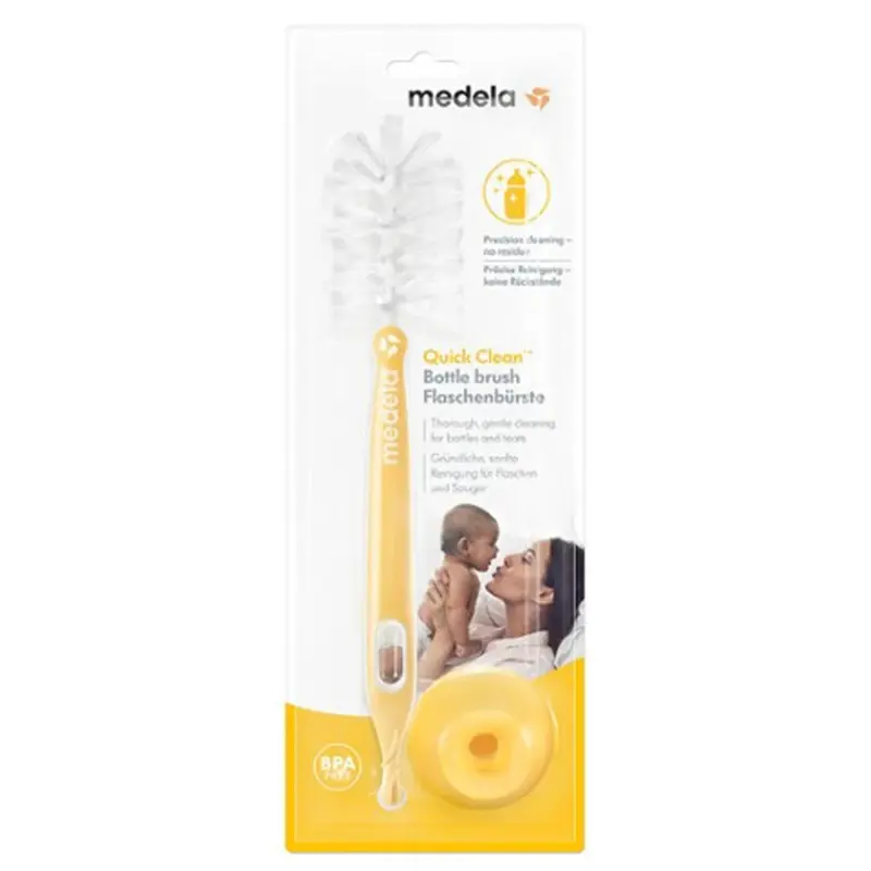 Medela Goupillon pour biberon et tétine Quick Clean avec support