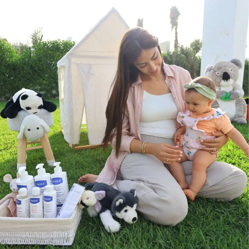 Melibé Bebe Lait de Toilette 200ml
