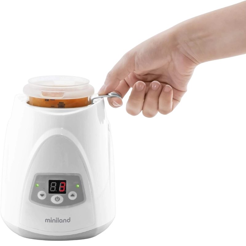 Miniland Baby Chauffe biberon blan Warmy Digy