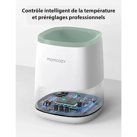 Momcozy Chauffeur-biberon Blanc