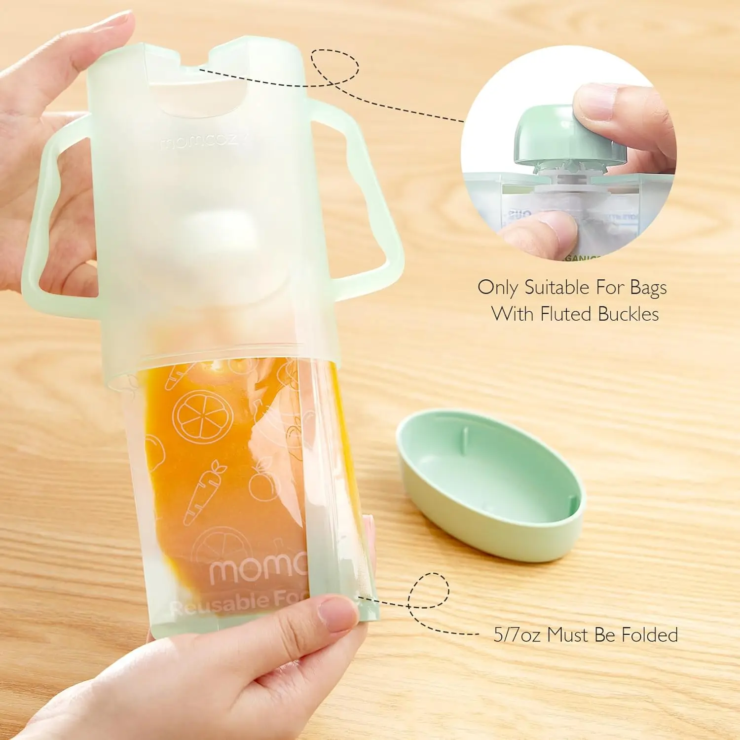 Momcozy Machine à purer les aliments pour bébé