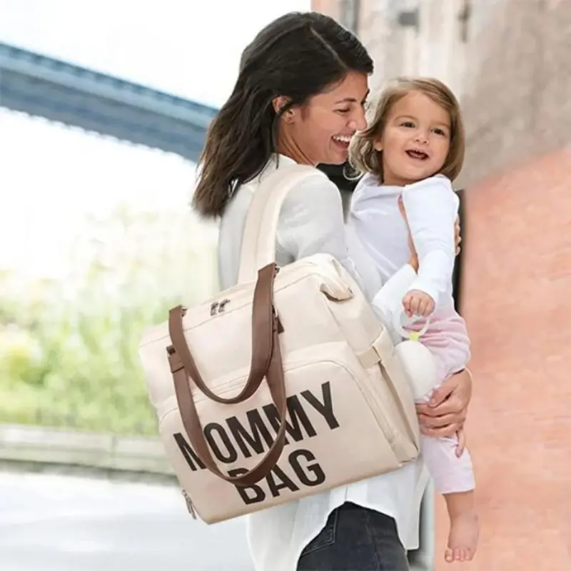 Mommy bag sac a dos a longer - Bleu