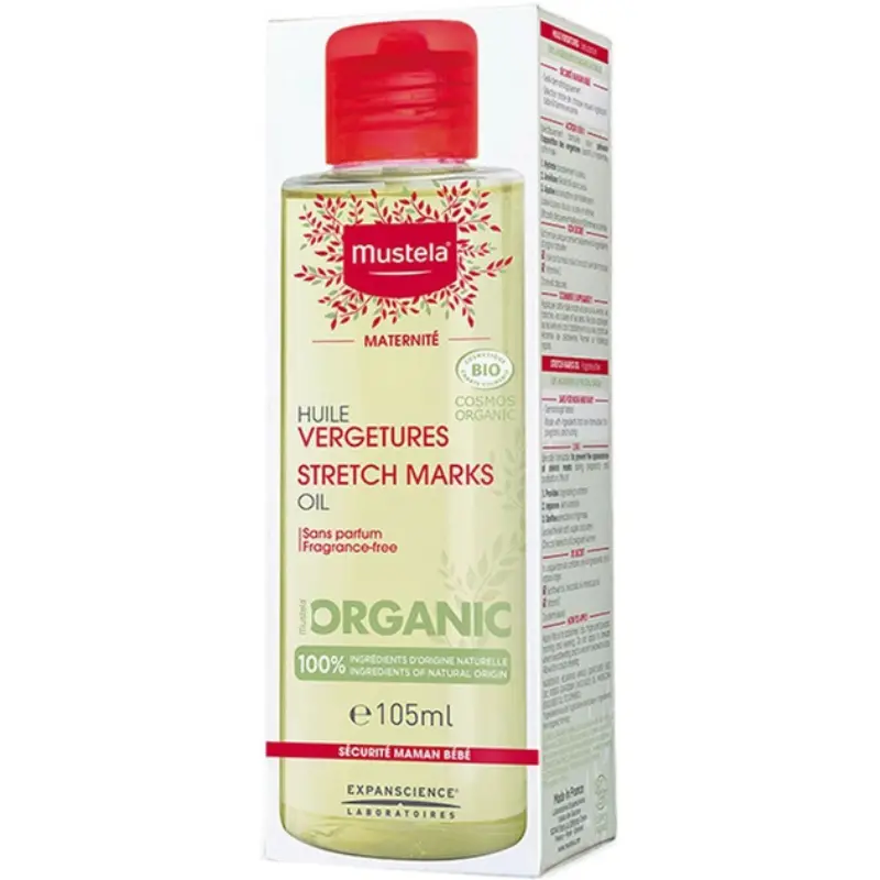 xx Mustela Huile Vergetures 105 ml