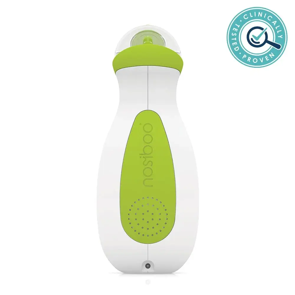 Nosiboo Aspirateur Nasal Portable Go Vert