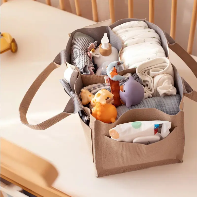 Organisateur de soins pour bébé Lamitela MD Uni Beige