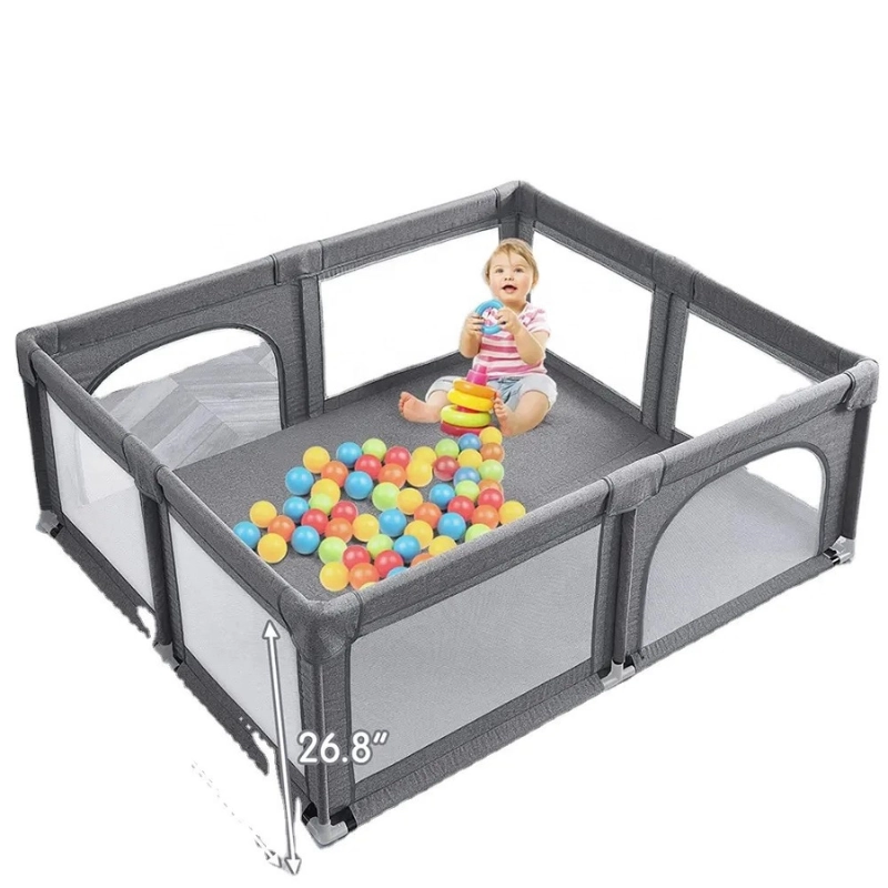 xx Parc de jeux bébé portable et pliable 150x180x68 cm