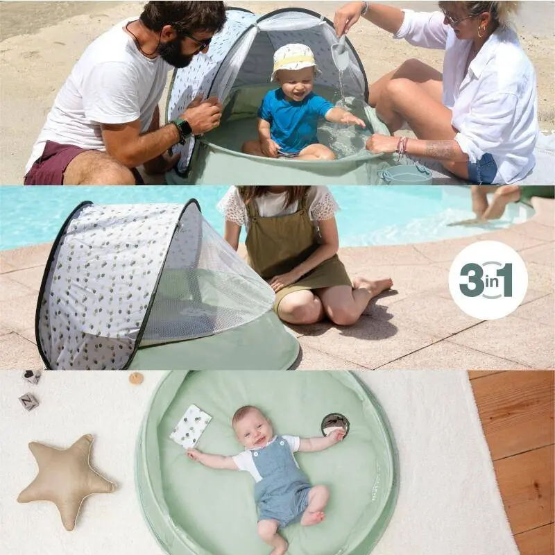 Parc de jeux et piscine pour Bébé anti-UV- Aquani- BABYMOOV