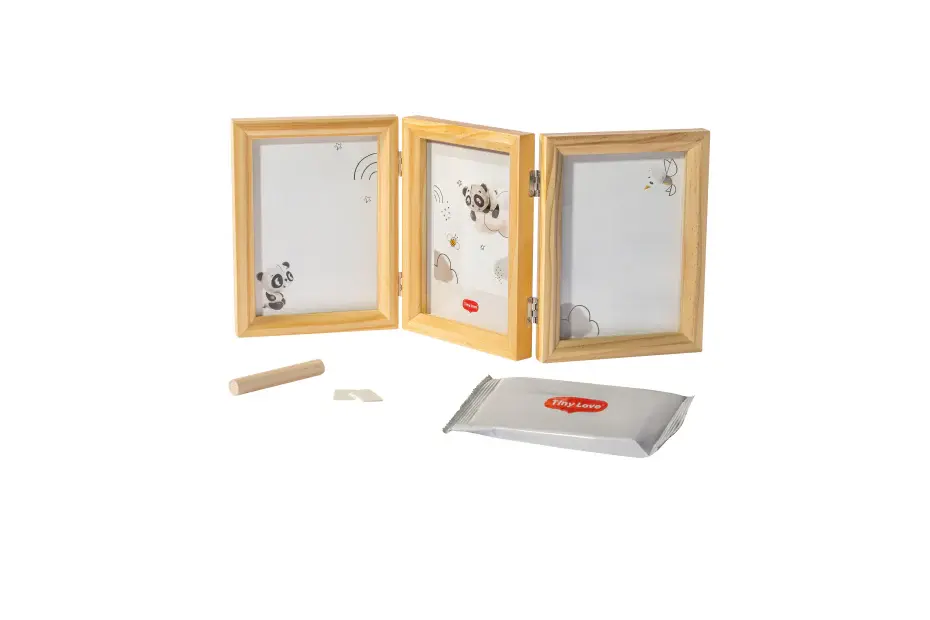 xx Petit cadre double en bois Amour Tiny Love