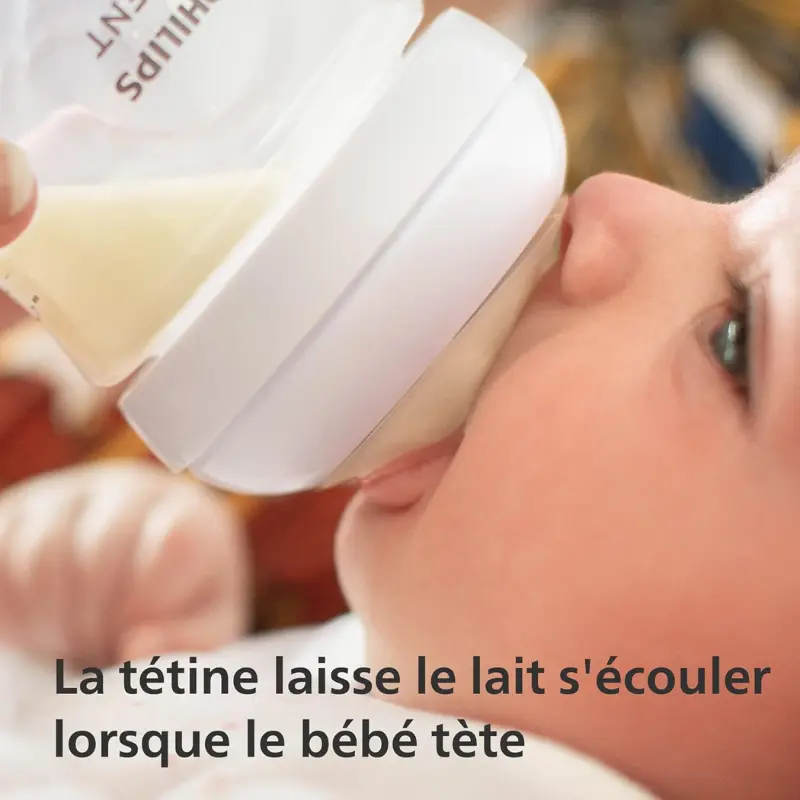 Philips Avent Lot de 2 Tétines Natural Response 6M+ - Flux 5