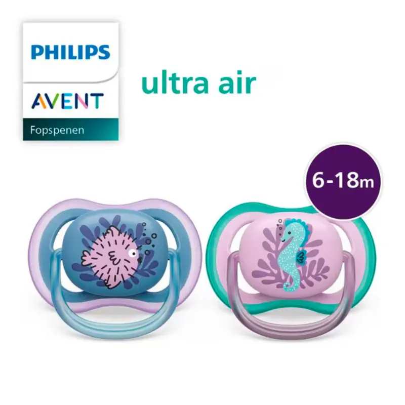 xx Philips Avent Sucette Ultra Air 6-18 mois