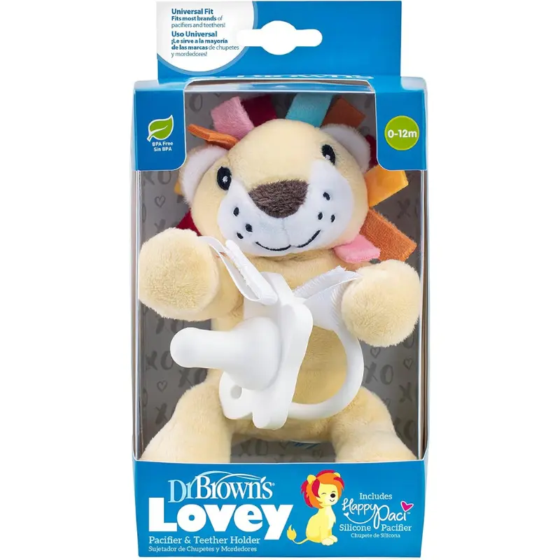 xx Porte-tétine et anneau de dentition Dr. Browns Lovey 0 m+
