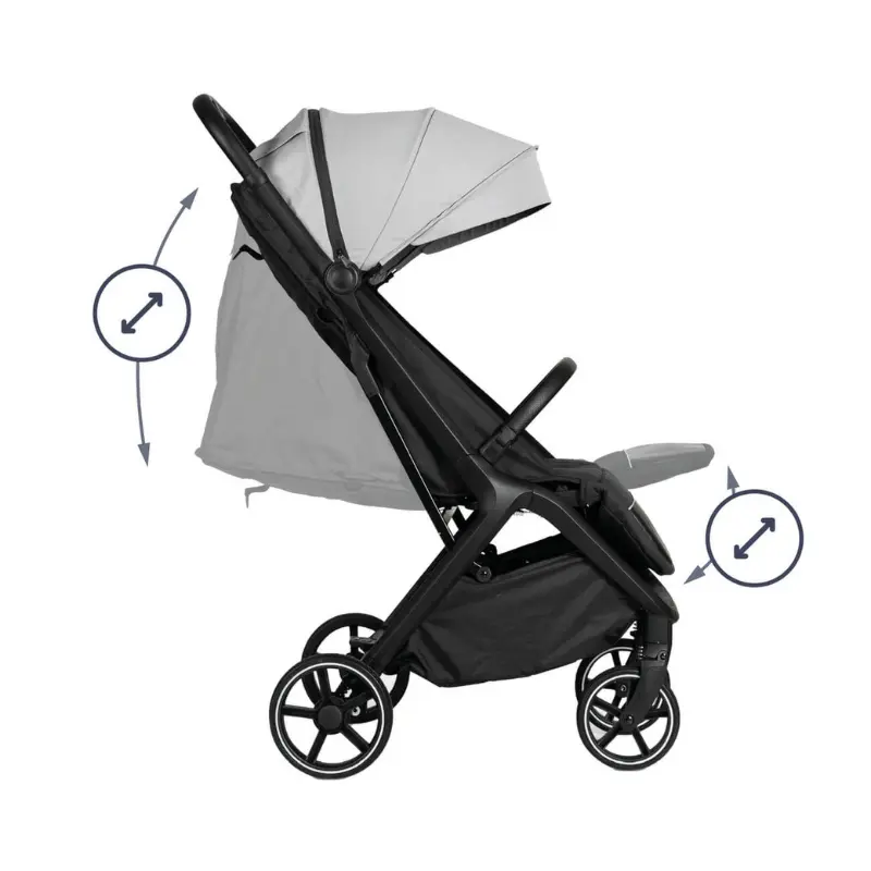 Poussette iWalk Gris – Innovaciones MS