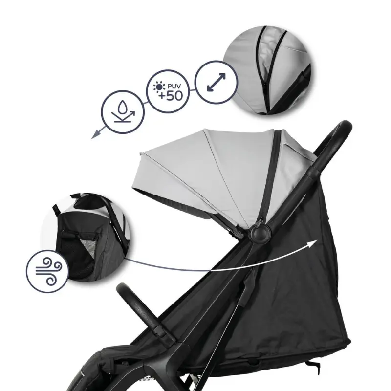 Poussette iWalk Gris – Innovaciones MS