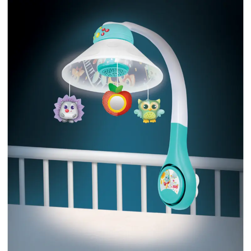 Projecteur de Nuit Mobile 3 en 1 Winfun – Veilleuse, Mobile et Projecteur Musical pour Bébé