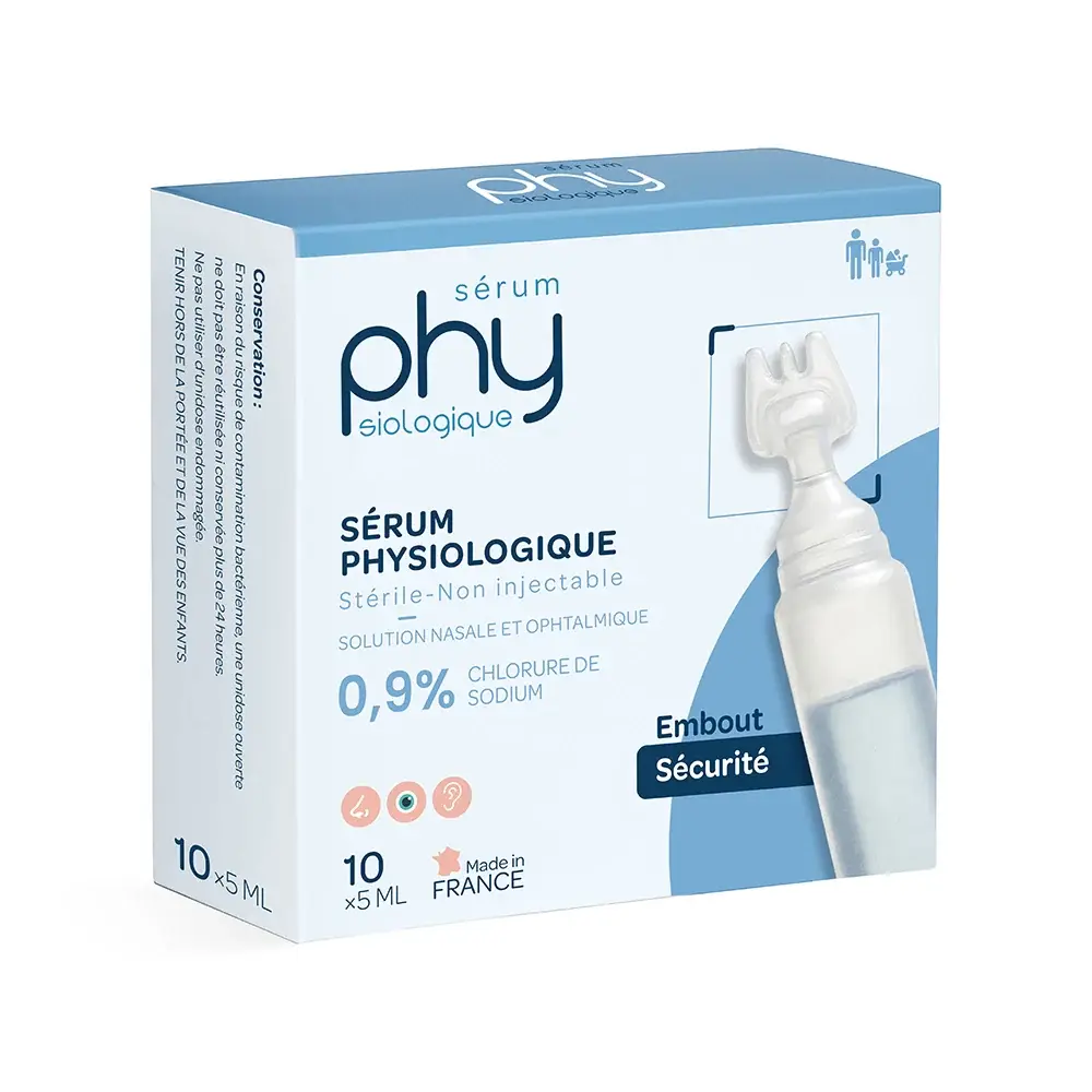 xx Sérum Physiologique 5mlx10