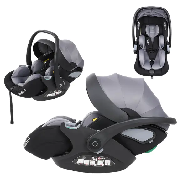 xx Siège Auto Bébé Kidilo KBH602 Gris