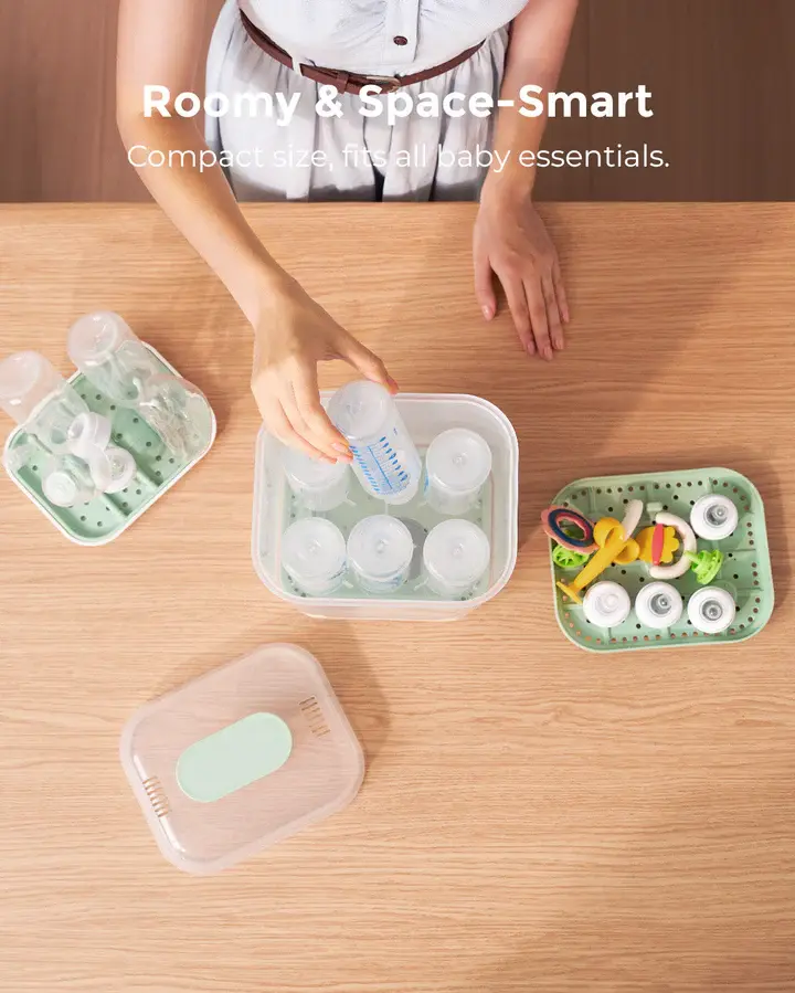 Stérilisateur et sèche-biberon compact 4 en 1 Momcozy