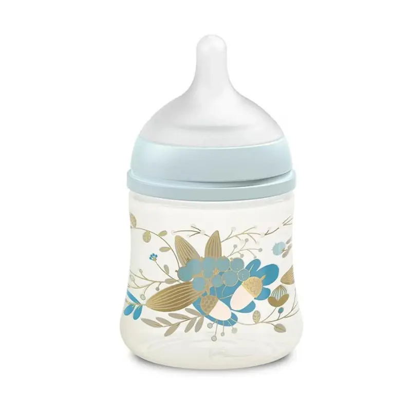xx Suavinex Biberon Premium en Polyamide avec Tétine Physiologique 150ml - Bleu Doré