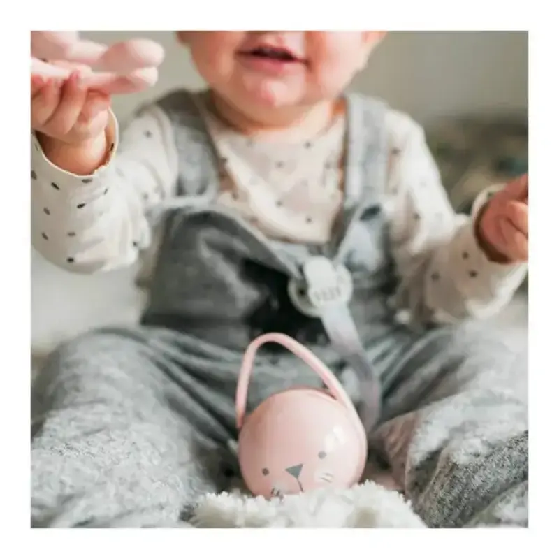 Suavinex Boite à sucettes Duo Hygge Baby Rose