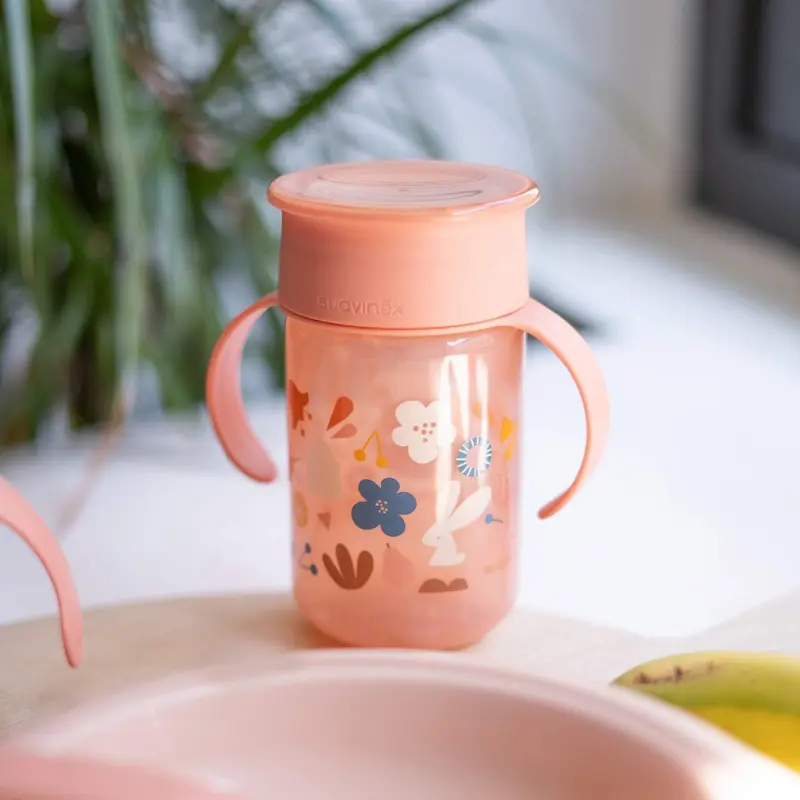 Suavinex Tasse d’apprentissage 360º – Rose