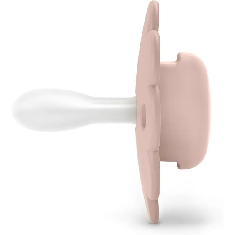 Sucette ronde Suavinex Wonder – Mauve – Tétine symétrique SX PRO