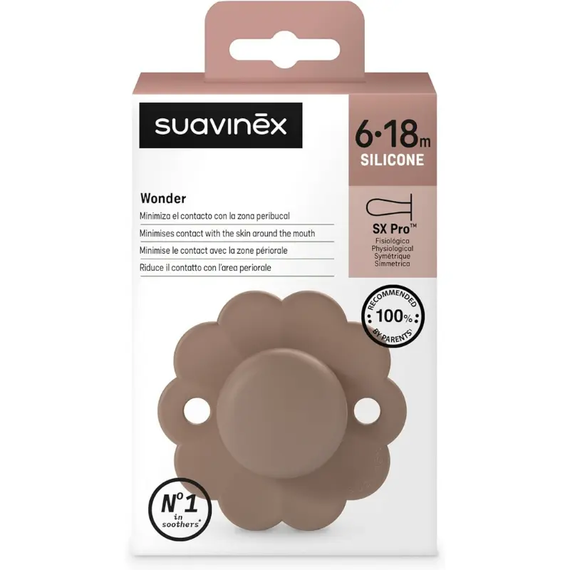 Sucette Wonder SUAVINEX – Raw Umber