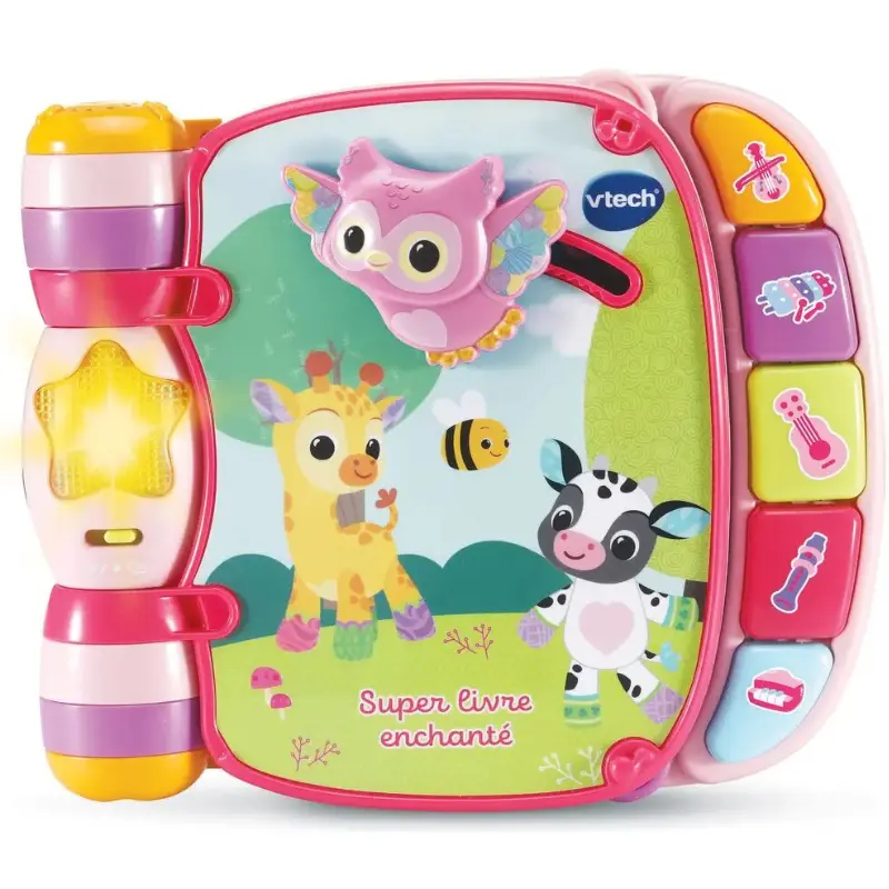 xx Super Livre Enchanté - Baby Loulous Rose