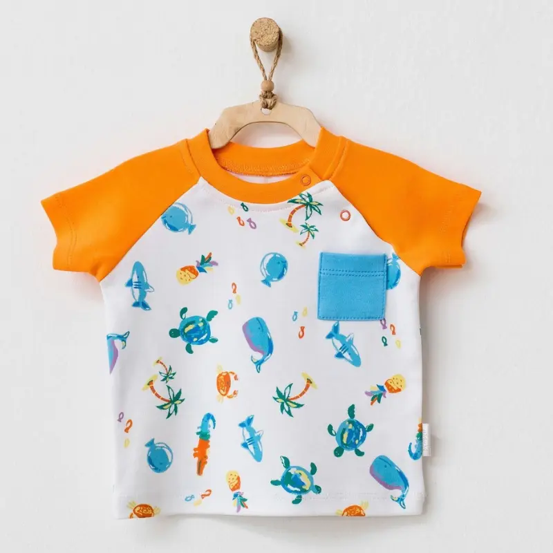 xx T-shirt bébé Andywawa Play Time AC21867 Multicolore