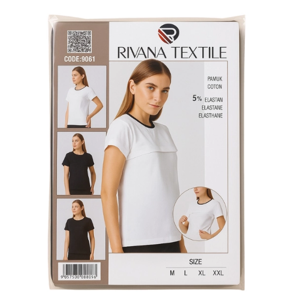 xx T-shirt d’allaitemen 8061 – RIVANA UNDERWEAR