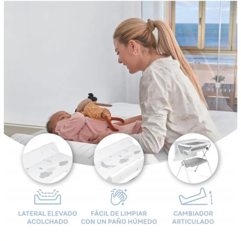 Table à Langer avec Baignoire Innovaciones MS