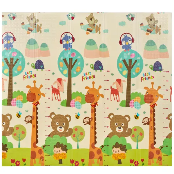 xx Tapis de jeu MS Innovaciones 120 x 120 cm Girafe Scooter avec sac de transport