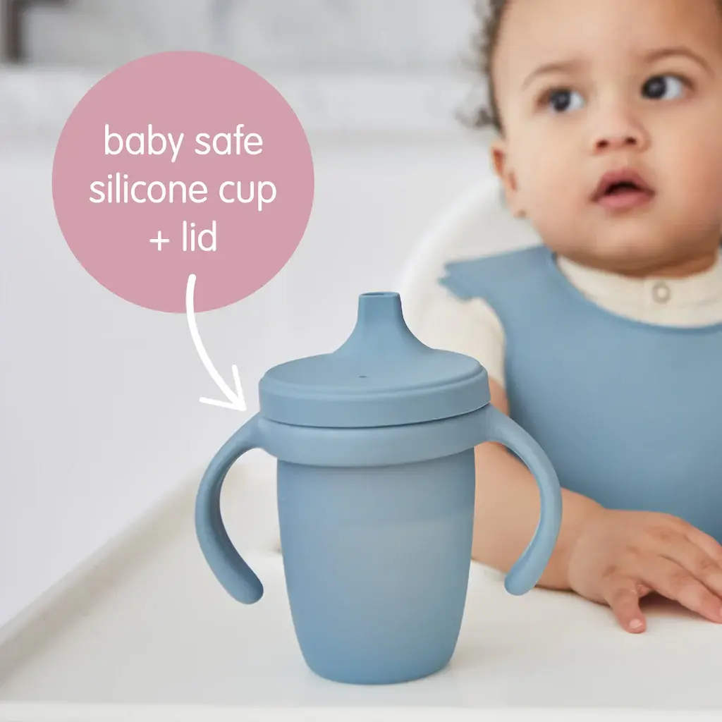 Tasse en silicone pour bec verseur - sauge