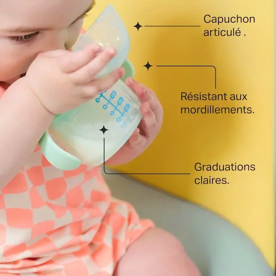 Tommee Tippee Tasse à bec de transition Bleu 150 ml