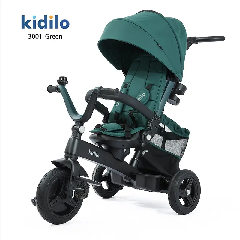 xx Tricycle pour Enfants 2-4 Ans en vert