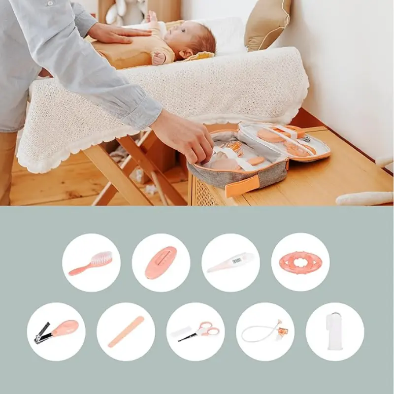 Trousse de soin bébé Rose Babymoov