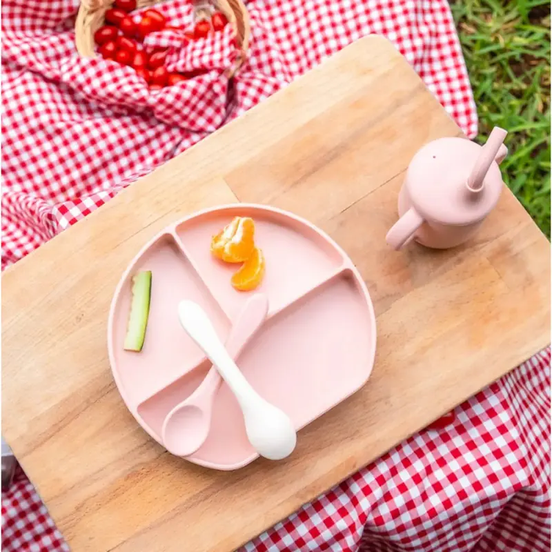 YUMMY Coffret Repas Silicone 6M+